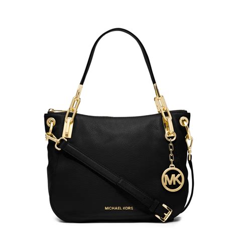 michael kors black medium purse|michael kors black purse women's.